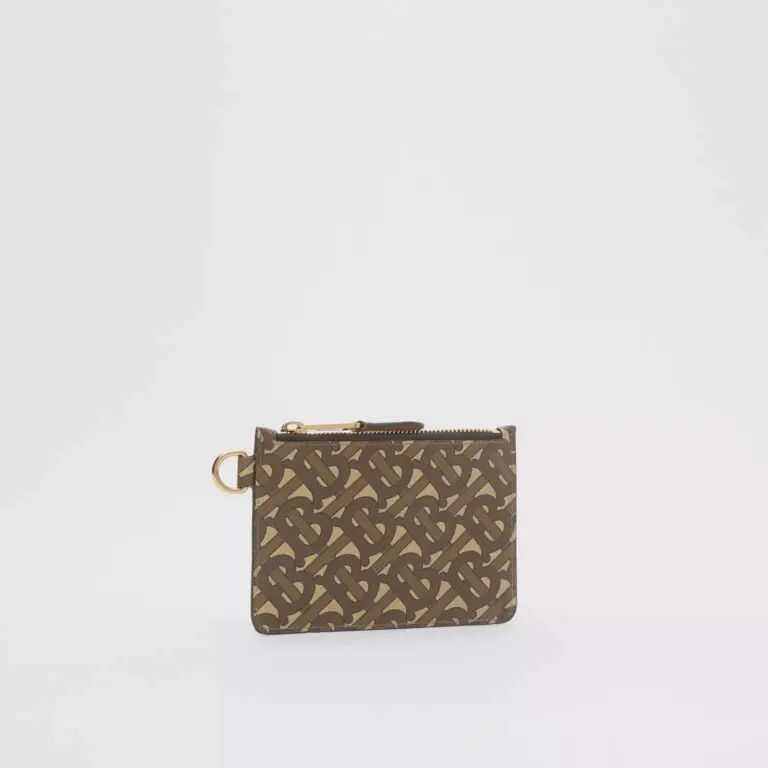 Burberry Monogram Print E-canvas Zip Coin Case - Image 3