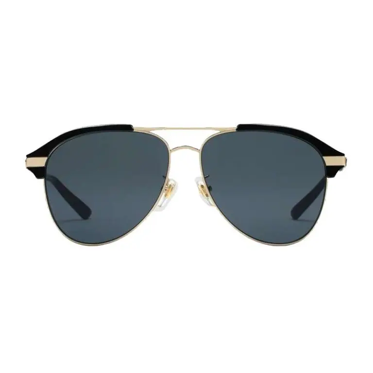 Gucci Specialized fit aviator metal sunglasses