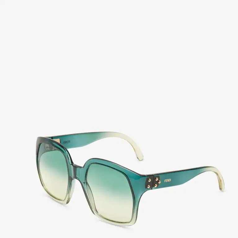 Fendi FENDI DAWN Green gradient effect injection-moulded sunglasses - Image 2