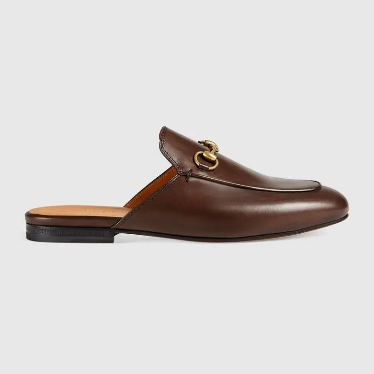 Gucci Brown Princetown leather slipper - Image 2