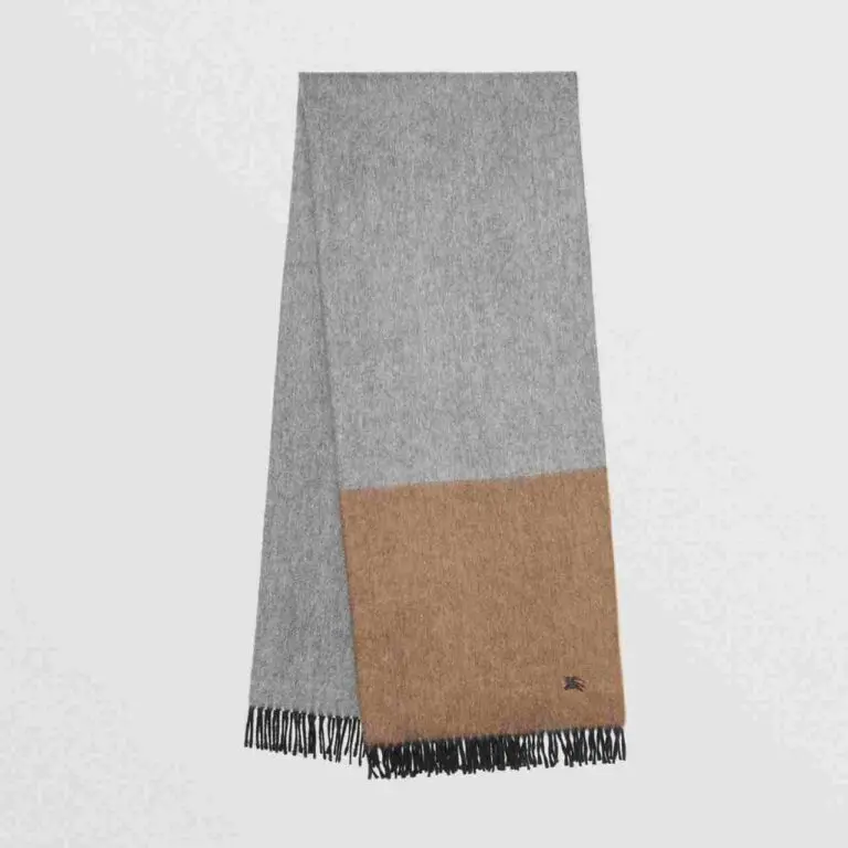 Burberry Colour Block Cashmere Scarf