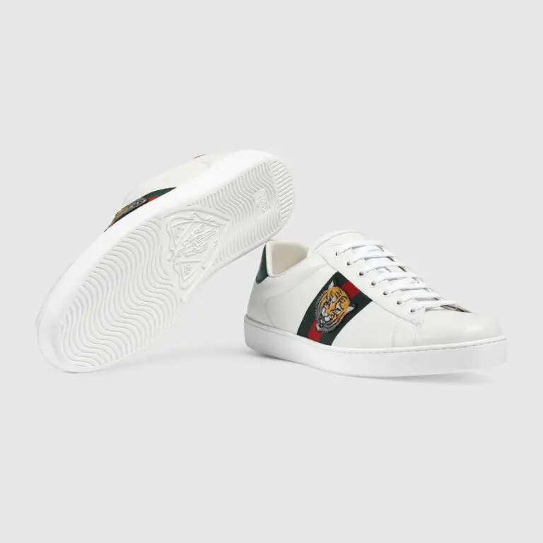 Gucci Ace Tiger Embroidered Sneaker - Image 2