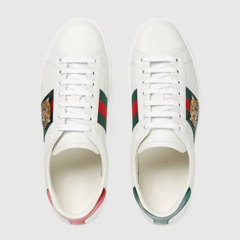 Gucci Ace Tiger Embroidered Sneaker - Image 3