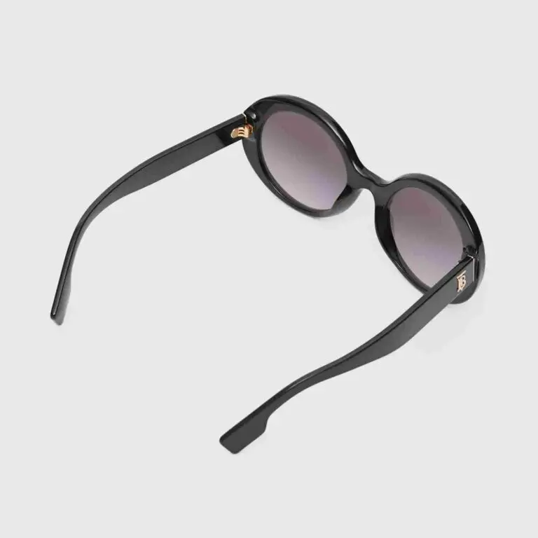 Burberry Oversized Round Frame Sunglasses - Image 4