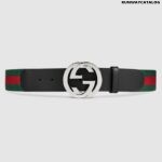 Gucci Web belt with G buckle