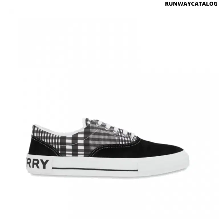 Burberry Runway Check Panel Sneaker