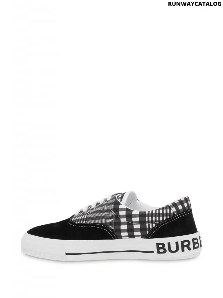 Burberry Runway Check Panel Sneaker - Image 2