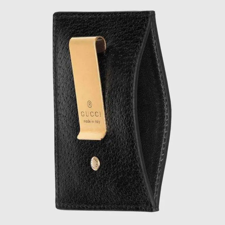 Gucci GG Marmont Leather Money Clip - Image 2