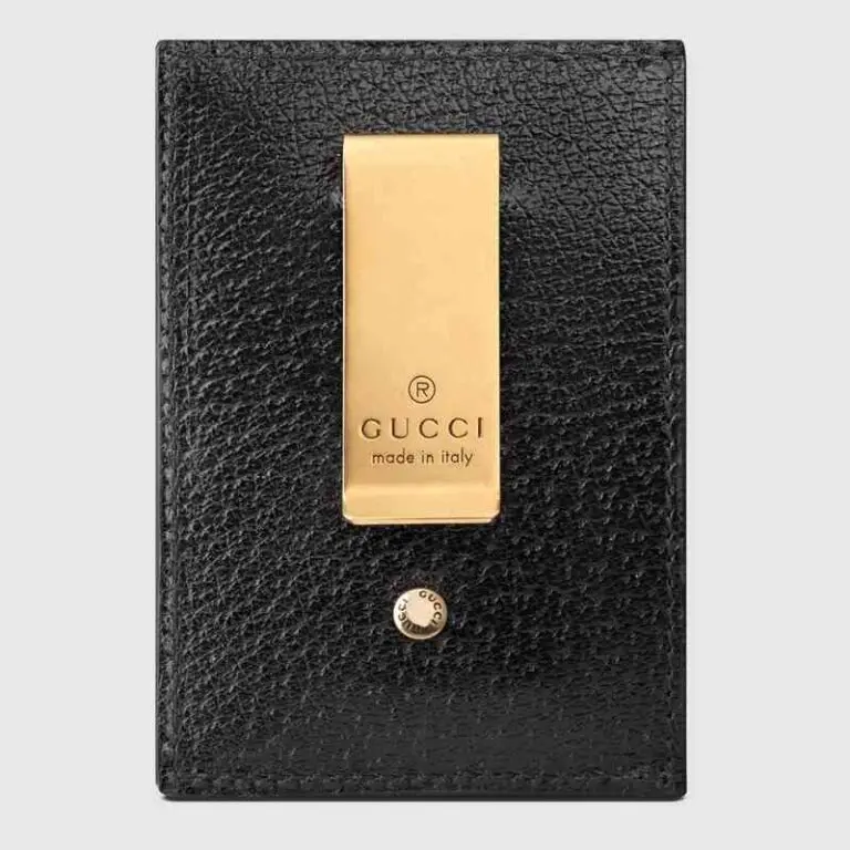 Gucci GG Marmont Leather Money Clip - Image 3