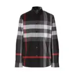 Burberry Check Stretch Cotton Poplin Shirt