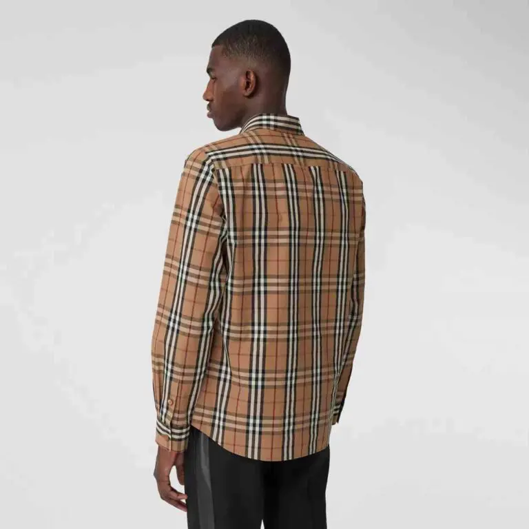 Burberry Vintage Check Cotton Poplin Shirt - Image 2