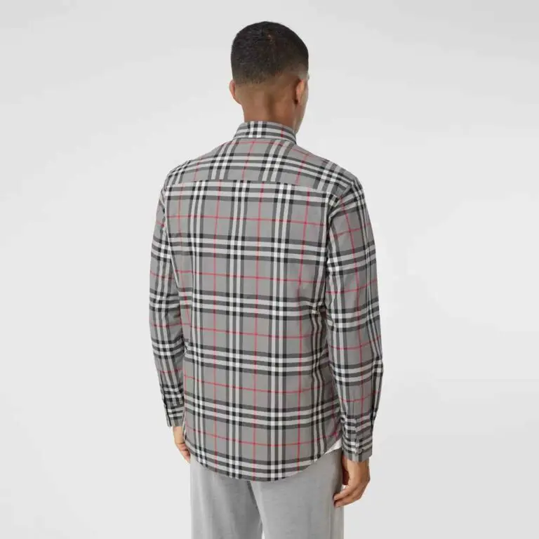 Burberry Check Cotton Poplin Shirt - Image 2