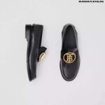 Burberry Monogram Motif Leather Loafer