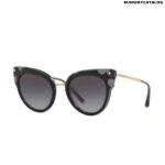 Dolce & Gabbana Butterfly Rose Gold Sunglasses