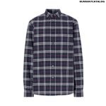 Burberry Small Scale Check Stretch Cotton Shirt