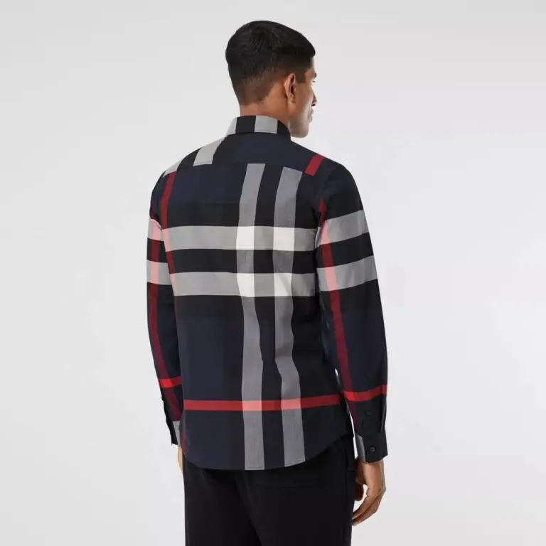 Burberry Check Stretch Cotton Poplin Shirt - Image 2