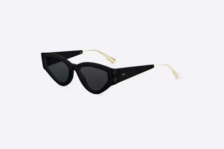 Christian Dior InsideOut Squared Sunglasses in Black Acetate