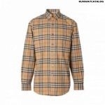 Burberry Button-down Collar Vintage Check Cotton Shirt