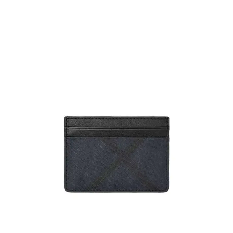 Burberry London Check and Leather Card Case