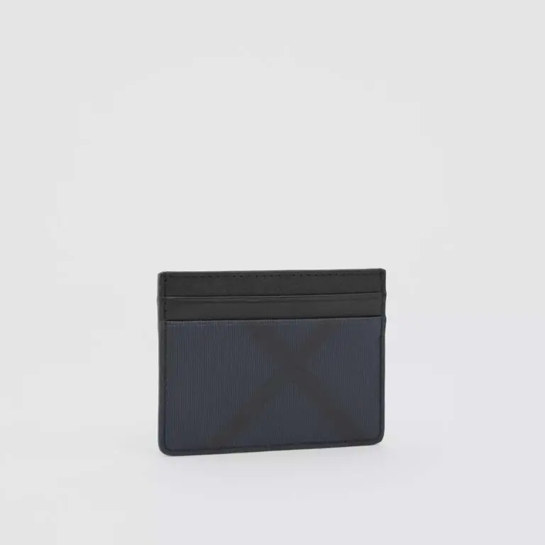 Burberry London Check and Leather Card Case - Image 3