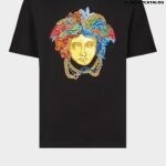 Versace Embroidered Medusa Slim Fit T-Shirt