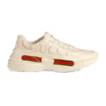 Gucci Rhyton Ivory Leather Sneaker