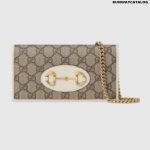 Gucci Horsebit 1955 wallet with chain