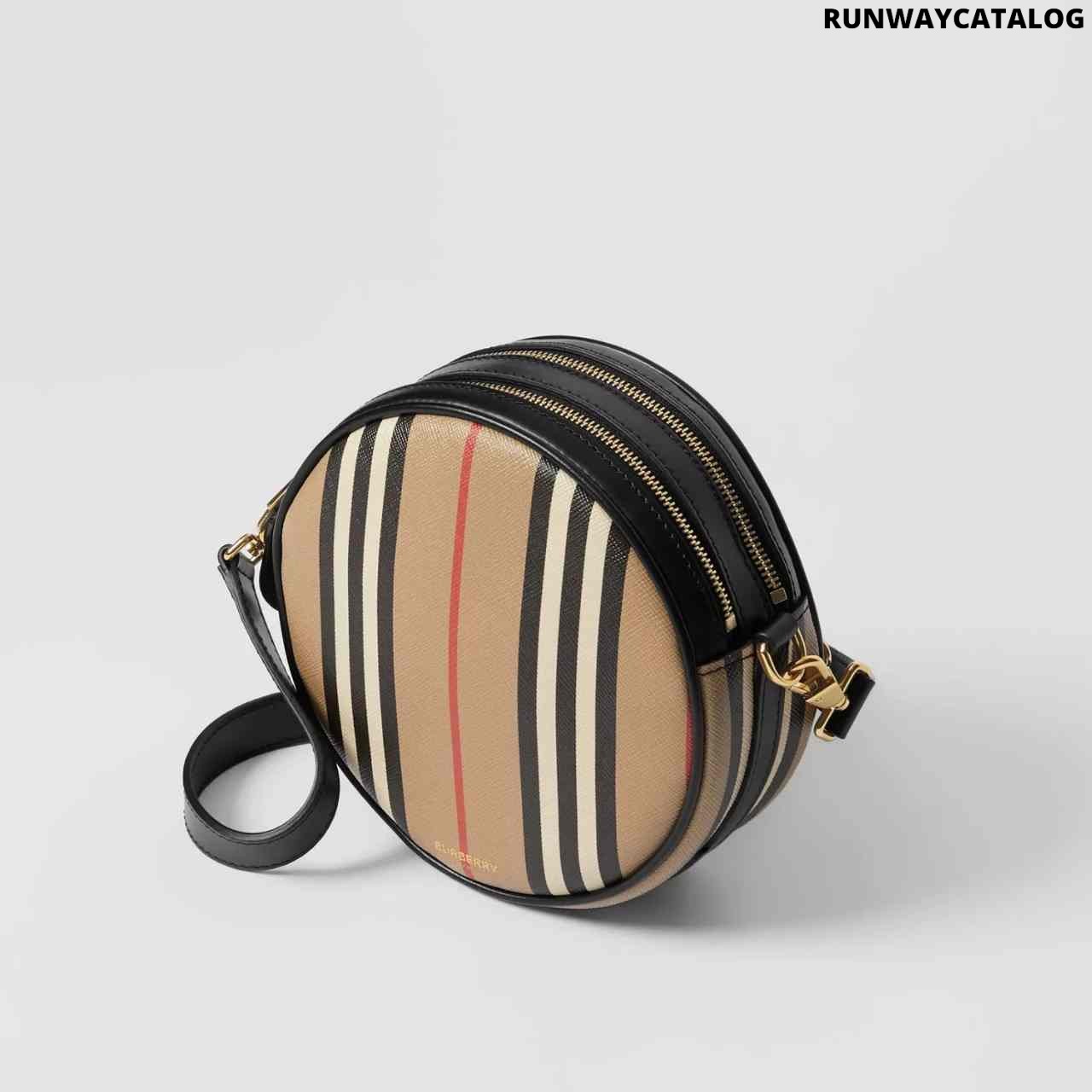 Burberry Icon Stripe E-canvas Louise Bag - Runway Catalog