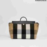 Burberry Check Merino Wool Cashmere Society Holdall