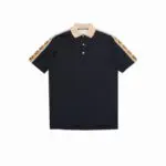 Gucci Polo with Interlocking G stripe