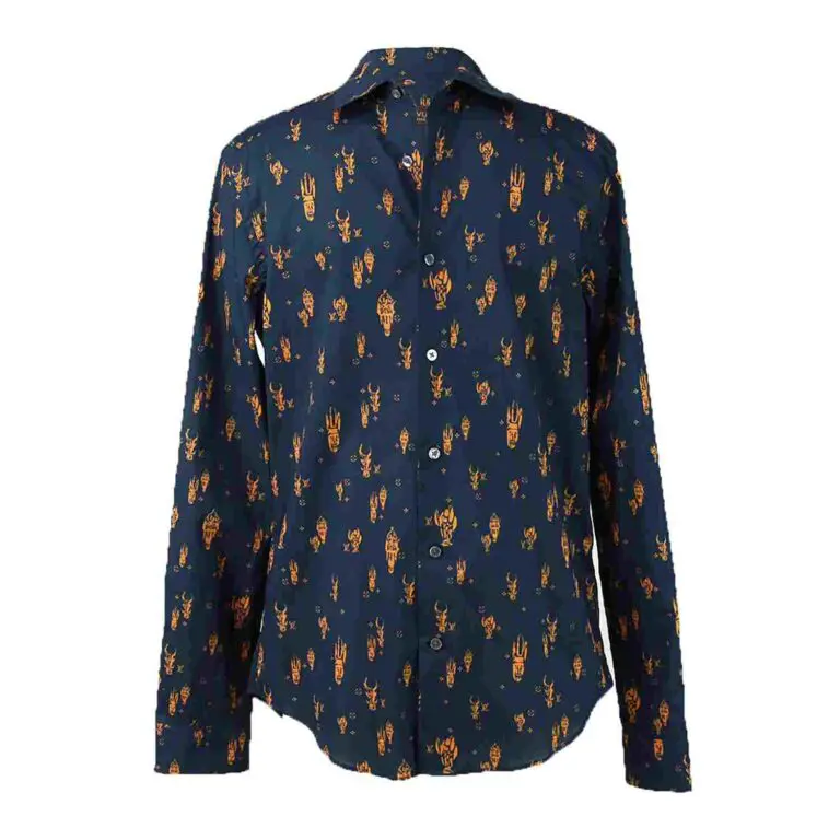 LOUIS VUITTON MEN Casual Long Sleeve Button-Down Printed shirts