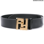 Fendi monogram buckle belt