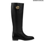 Gucci Leather boot with tiger head