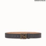 Fendi Black leather belt