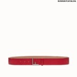 Fendi Red leather belt