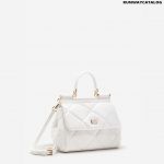 Dolce & Gabbana Small Sicily Bag in Aria Matelassé Calfskin