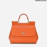 Dolce & Gabbana Medium Sicily bag in dauphine calfskin