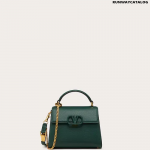 Valentino Mini Vsling Grainy Calfskin Handbag