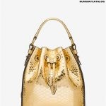 Michael Kors Monogramme Small Leather Bucket Bag