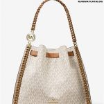 Michael Kors Mina Large Logo Shoulder Bag