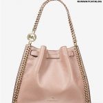 Michael Kors Mina Large Pebbled Leather Shoulder Bag