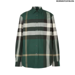 Burberry Check Cotton Flannel Shirt