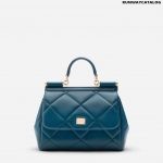 Dolce & Gabbana Medium Sicily Bag in Aria Matelassé Calfskin