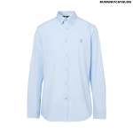 Burberry Classic Fit Embroidered EKD Cotton Oxford Shirt