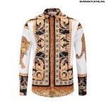 VERSACE Silk printed men’s shirt