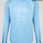 Versace Embroidered Cotton Poplin Shirt