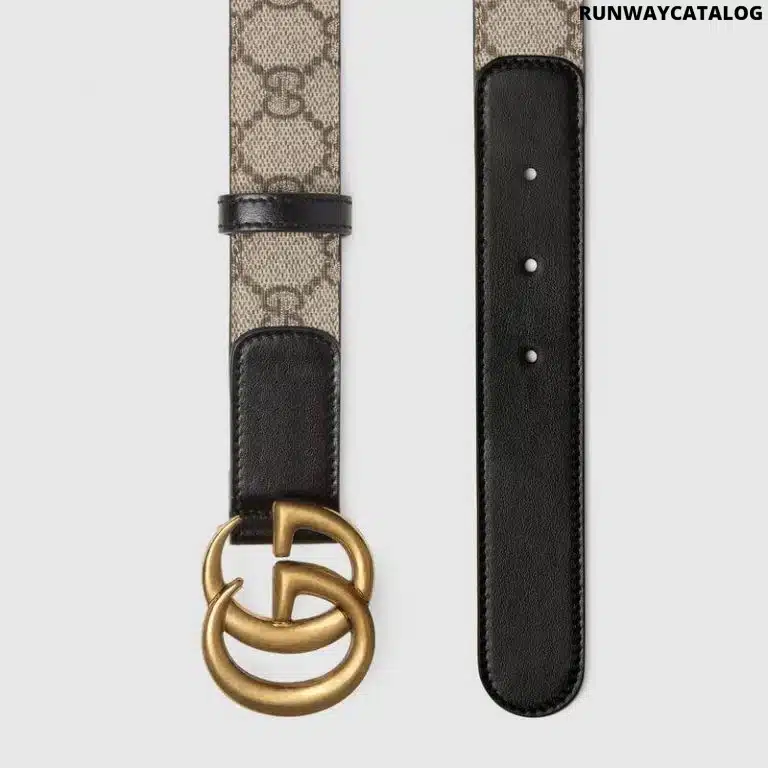 Gucci GG belt with Double G buckle - Image 3