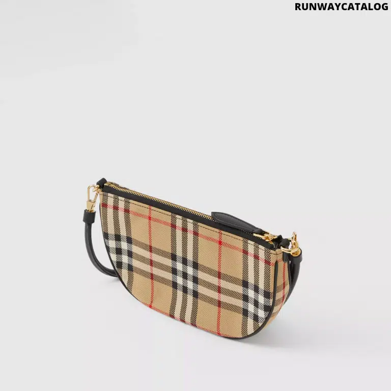 Burberry Vintage Check Cotton Olympia Pouch - Image 2