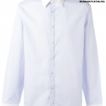 Gucci contrast collar shirt