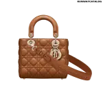 Christian Dior Camel My ABCDior Lambskin Bag